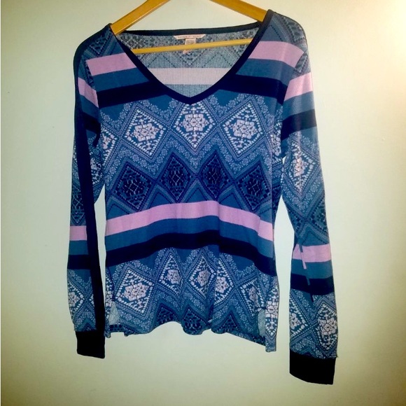 M | Abstract Print PJ Set - Picture 3 of 7